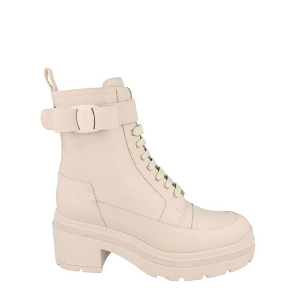 Ferragamo Shoes - Lober Leather Ankle Boots